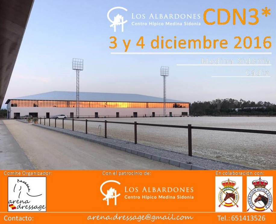 CDN3* Los Albardones - Arena Dressage
